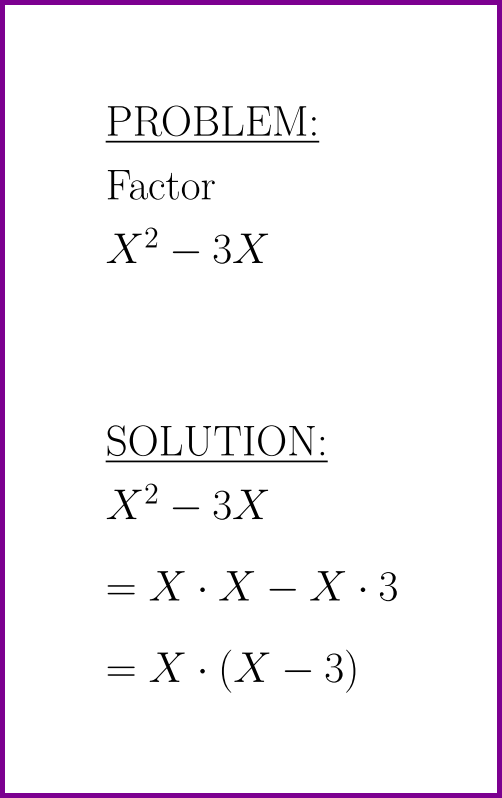 Factor X^23X (factor polynomials) (problem with solution)